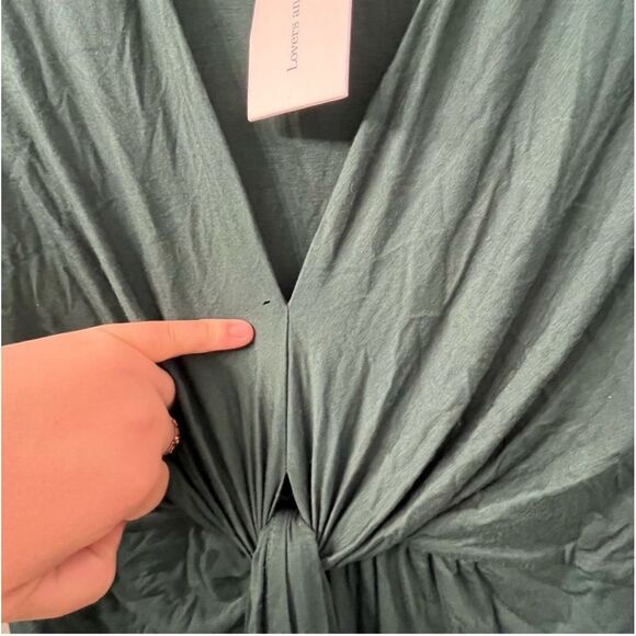 NWT Lovers and Friends Sundance MaxiDress in Everglade Green SZ M - Picture 7 of 7